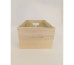 Crate with Galvanized Front – Small