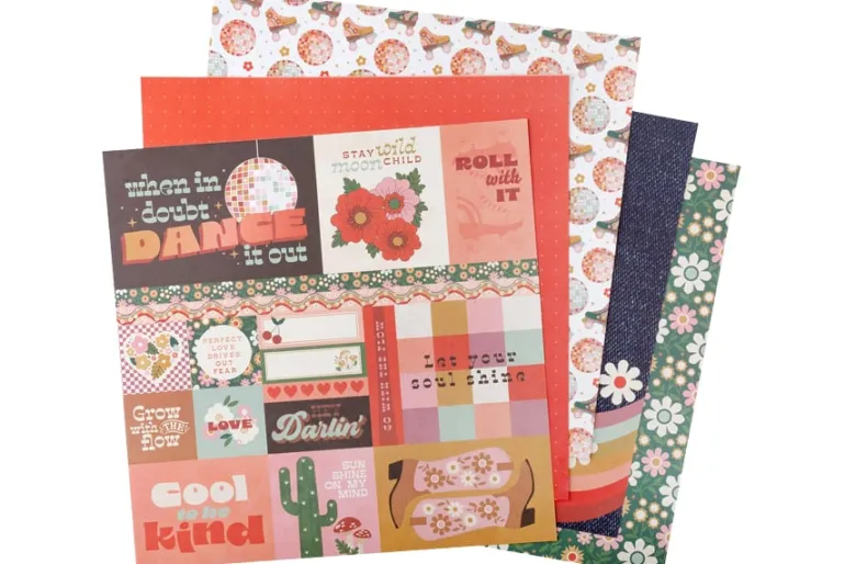 Crate Paper Paper Pad – 6″X8″ – Gingham Garden