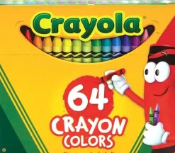 Crayola Crayon – 64 Piece Hinge Top Box