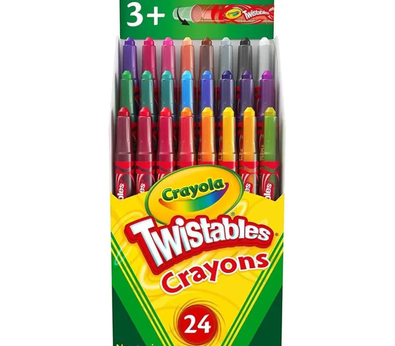 Crayola Twistable Crayon – 24 Piece