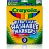Crayola Washable Classic Broad Marker Set – 8 Piece