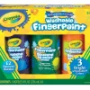 Crayola Washable Fingerpaint Set – Bright – 3 Piece