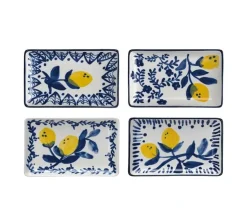 Creative Co-Op Brie Baker with Lids and Spreader – 1 Baker