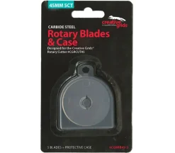 Creative Grids 45mm Replacement Rotary Blade, 5 count