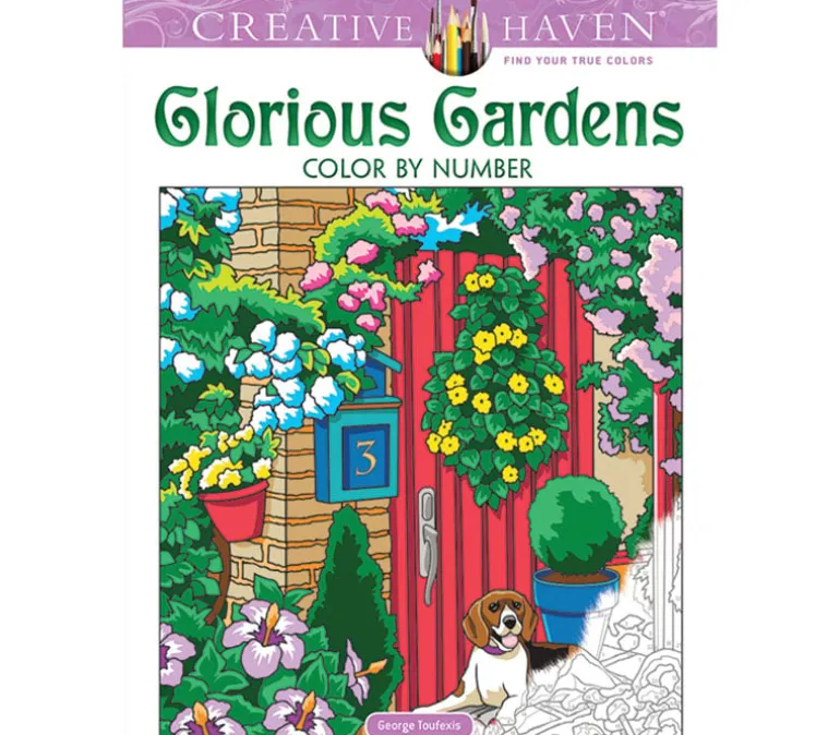 Creative Haven – Around The World Color By Number