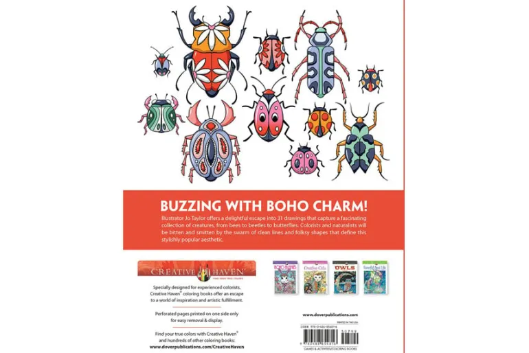 Creative Haven – Beautiful Butterfly Designs Coloring Book
