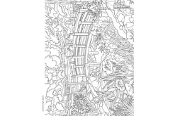 Creative Haven – Bridges Coloring Book