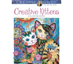 Creative Haven – Country Cats & City Kitties Coloring Book