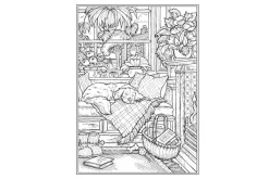 Creative  Haven – Cozy Corners Coloring Book