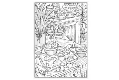 Creative  Haven – Cozy Corners Coloring Book