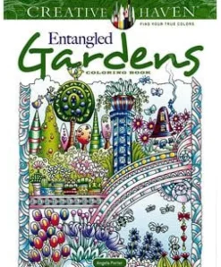 Creative Haven – Flowers of the World Coloring Book