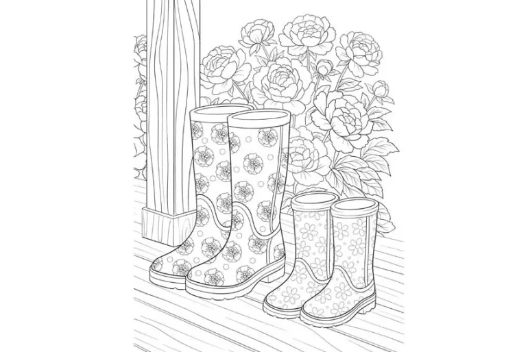 Creative Haven – Home Sweet Homestead Coloring Book