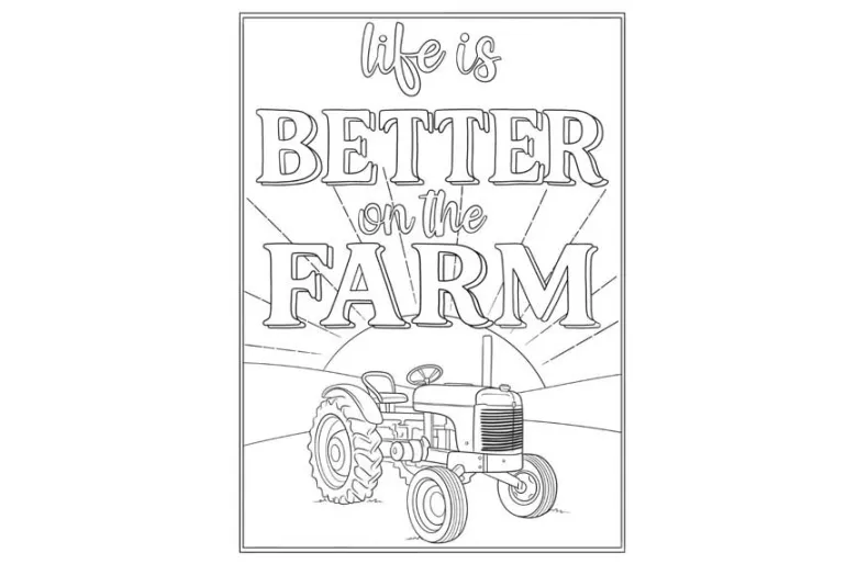 Creative Haven – Home Sweet Homestead Coloring Book