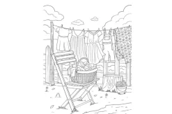 Creative Haven – Home Sweet Homestead Coloring Book