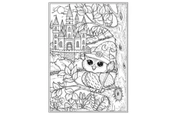 Creative Haven – Owldorable Coloring Book