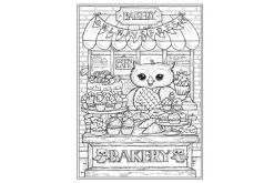 Creative Haven – Owldorable Coloring Book