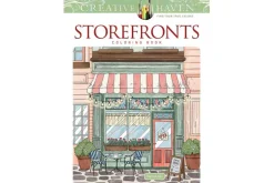 Creative Haven – Storefronts Coloring Book