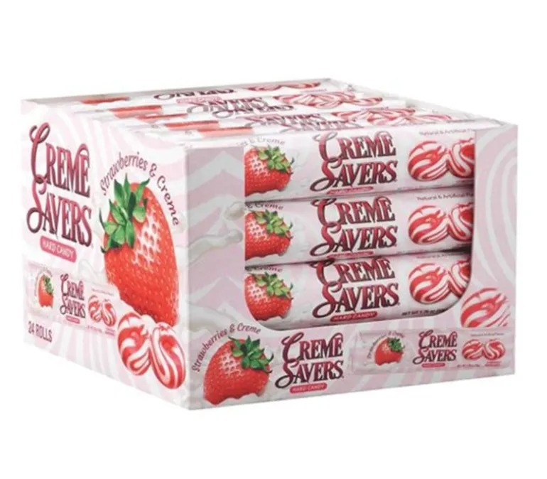 Crème Savers Strawberries and Cream Roll – 1 Roll