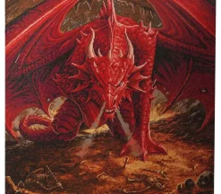 Crystal Art Diamond Painting Mounted Kit – Extra Large Size B – Dragons Lair