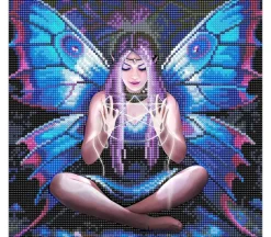 Crystal Art Diamond Painting Mounted Kit – Medium – Spell Weaver