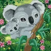 Crystal Art Diamond Painting Card Kit – Koala Hugs