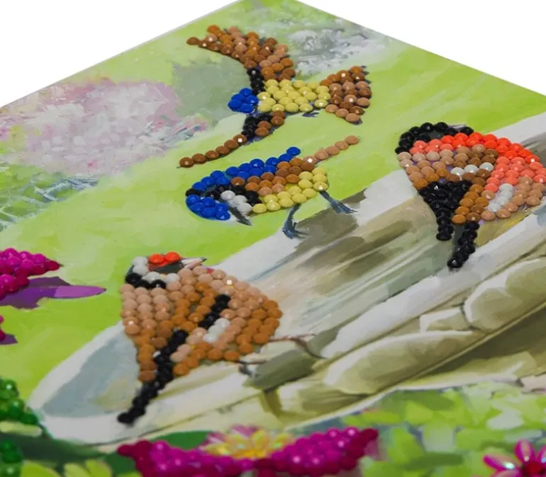 Crystal Art Diamond Painting Card Kit – Birds