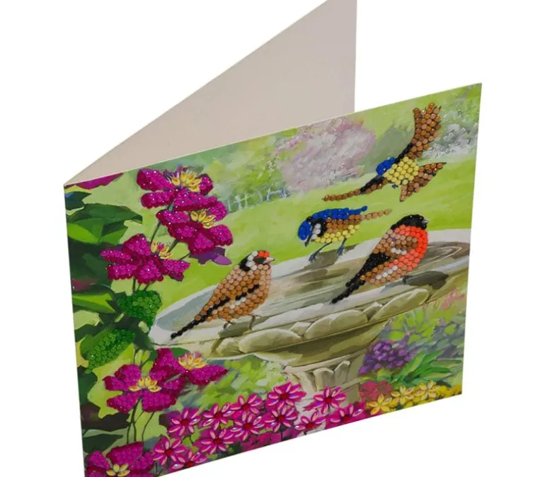 Crystal Art Diamond Painting Card Kit – Birds