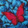 Crystal Art Diamond Painting Card Kit – Butterfly