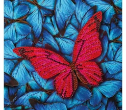 Crystal Art Diamond Painting Card Kit – Butterfly