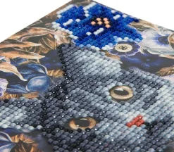 Crystal Art Diamond Painting Card Kit – Cats and Flowers