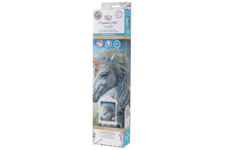Crystal Art Scroll Kit – Luna Goddess