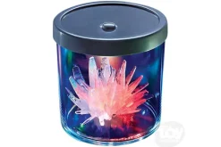 Crystal Growing Kit with Color-Changing Light-Up Display