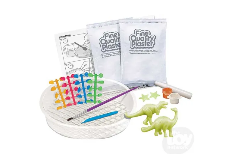 Crystal Growing Kit with Color-Changing Light-Up Display