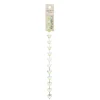 Crystal Lane DIY Flower 7-inch Bead Strand Lotus Green and Blue Mix10mm 15pcs