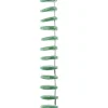 Crystal Lane DIY Flower 7-inch Bead Strand Leaf Opaque Green 11x18mm 19pcs