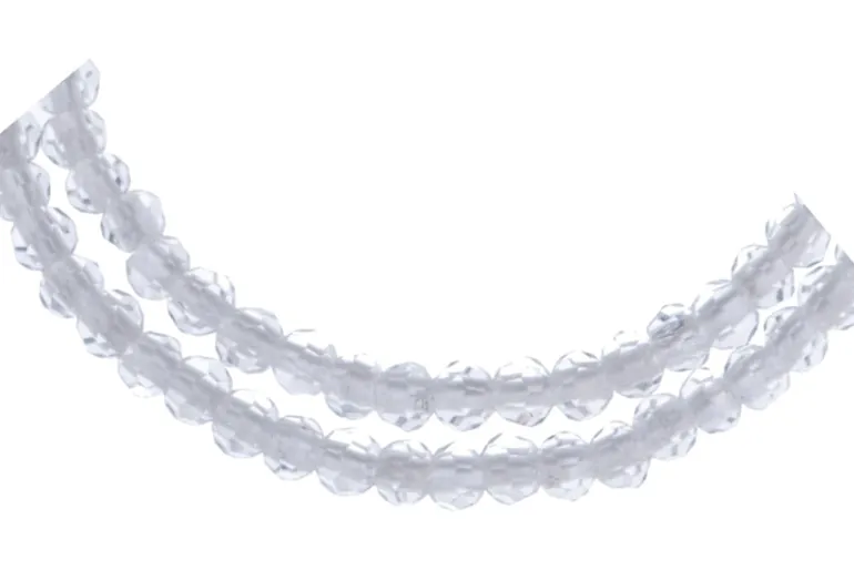 Crystal Lane Green and Dark Blue Rondelle Beads, 4mm