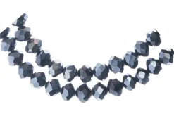 Crystal Lane Green Rondelle Beads, 4mm