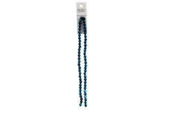 Crystal Lane 7-inch Strands 6mm Bicone Opaque Blue Iris