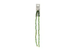 Crystal Lane 7-inch Strands 6mm Bicone Opaque Blue with Half Champagne Luster