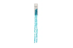 Crystal Lane 7-inch Strands 6mm Bicone Opaque Blue AB