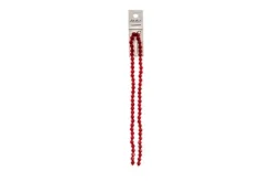 Crystal Lane 7-inch Strands 6mm Bicone Opaque Light Champagne Luster