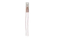 Crystal Lane 7-inch Strands 6mm Bicone Transparent Topaz AB
