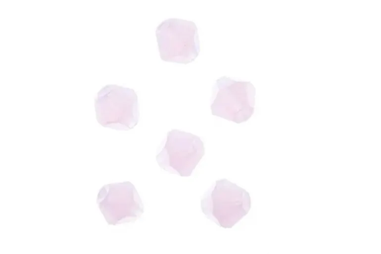 Crystal Lane 7-inch Strands 6mm Bicone Transparent Topaz AB