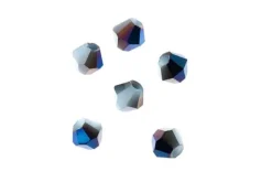 Crystal Lane 7-inch Strands 4mm Bicone Transparent Amber