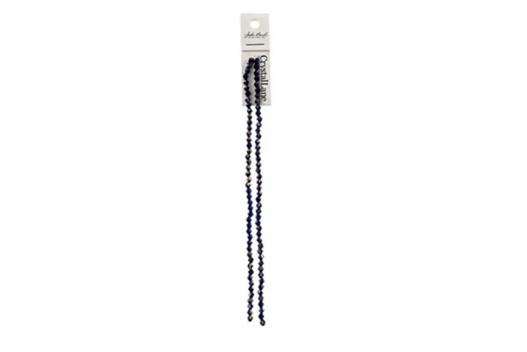 Crystal Lane 7-inch Strands 4mm Bicone Transparent Amber