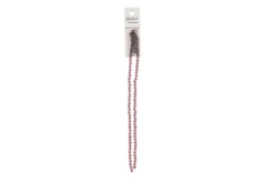 Crystal Lane 7-inch Strands 4mm Bicone Transparent Dark Sapphire