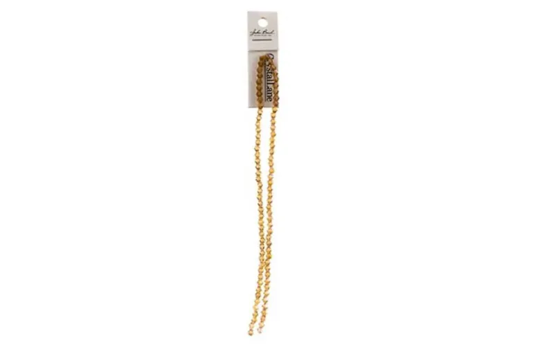 Crystal Lane 7-inch Strands 4mm Bicone Transparent Red
