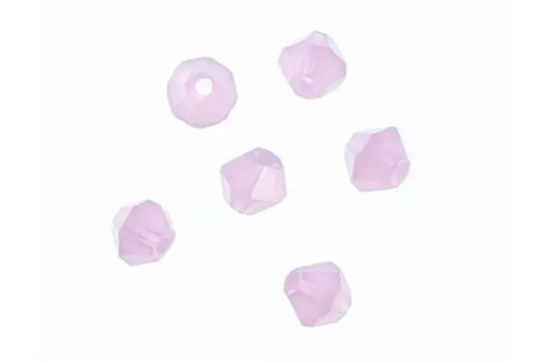 Crystal Lane 7-inch Strands 4mm Bicone Transparent Crystal AB