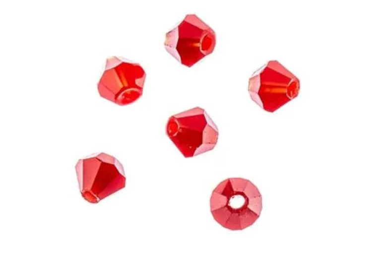 Crystal Lane 7-inch Strands 4mm Bicone Transparent Crystal AB