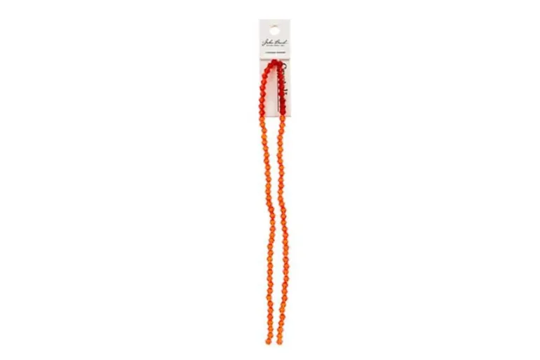 Crystal Lane 7-inch Strands 4mm Bicone Opaque White AB